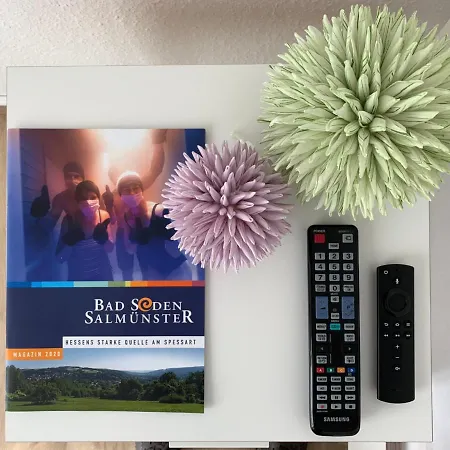 Apartment Modernes 1-zimmer-apartment Mit Kueche, Parkplatz, Kostenfreiem Wlan Und Netflix Bad Soden-Salmuenster
