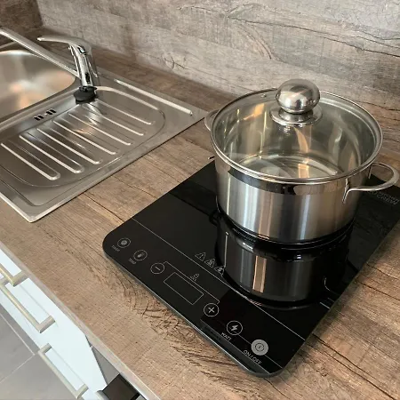 公寓 Modernes 1-zimmer-apartment Mit Kueche, Parkplatz, Kostenfreiem Wlan Und Netflix 巴德索登萨蒙特