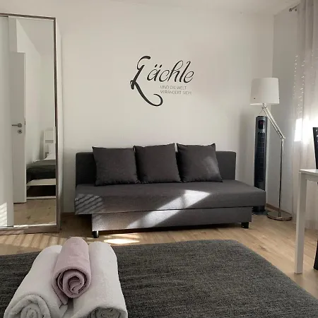 Modernes 1-zimmer-apartment Mit Kueche, Parkplatz, Kostenfreiem Wlan Und Netflix 公寓