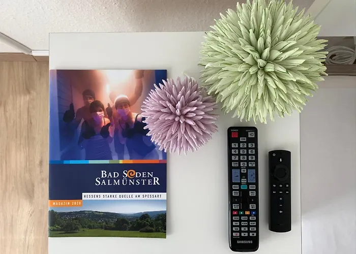 Daire Modernes 1-zimmer-apartment Mit Kueche, Parkplatz, Kostenfreiem Wlan Und Netflix Bad Soden-Salmünster