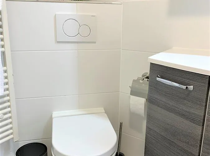 Daire Modernes 1-zimmer-apartment Mit Kueche, Parkplatz, Kostenfreiem Wlan Und Netflix Bad Soden-Salmünster