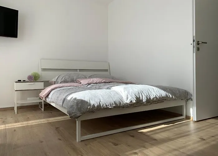 Daire Modernes 1-zimmer-apartment Mit Kueche, Parkplatz, Kostenfreiem Wlan Und Netflix Bad Soden-Salmünster